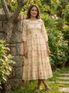 Ka 1258 Muslin Silk With Gingham Print Designer Kurti Collections